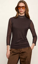 Load image into Gallery viewer, Sanctuary Mesh Mock Neck Top
