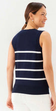 Load image into Gallery viewer, Karen Kane Stripe Sweater Tank
