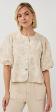 Load image into Gallery viewer, Esqualo Balloon 3-D Shell Print Blouse
