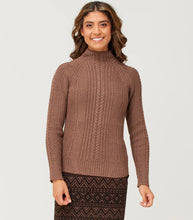 Load image into Gallery viewer, Krimson Klover Lydia Mockneck Sweater
