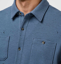 Load image into Gallery viewer, Travis Mathew Cloud Waffle Button Up
