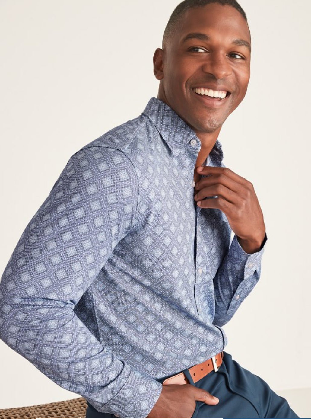 Tommy Bahama San Lucio Mosaic Long Sleeve Shirt