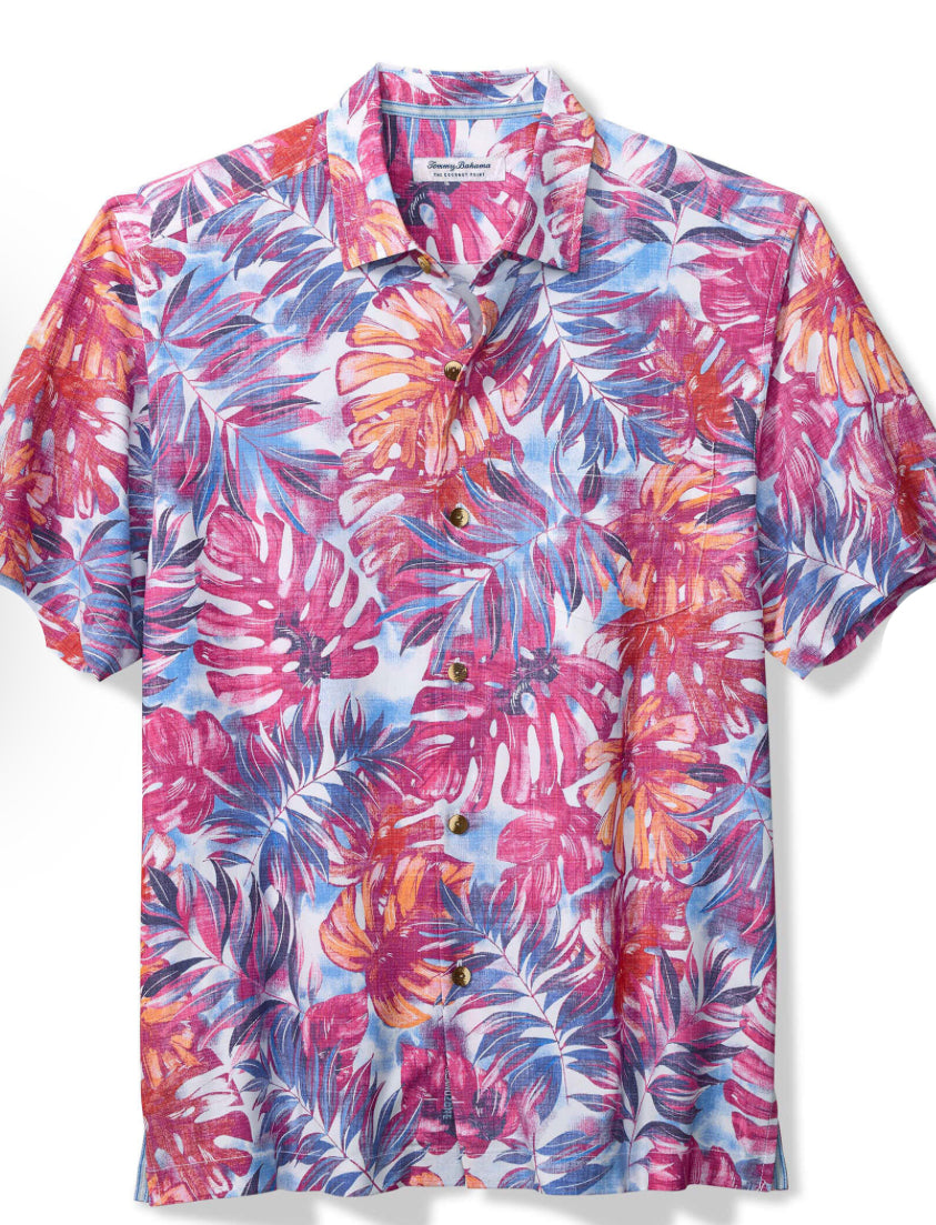 Tommy Bahama IslandZone Coastal Ease Frond Fiesta Camp Shirt