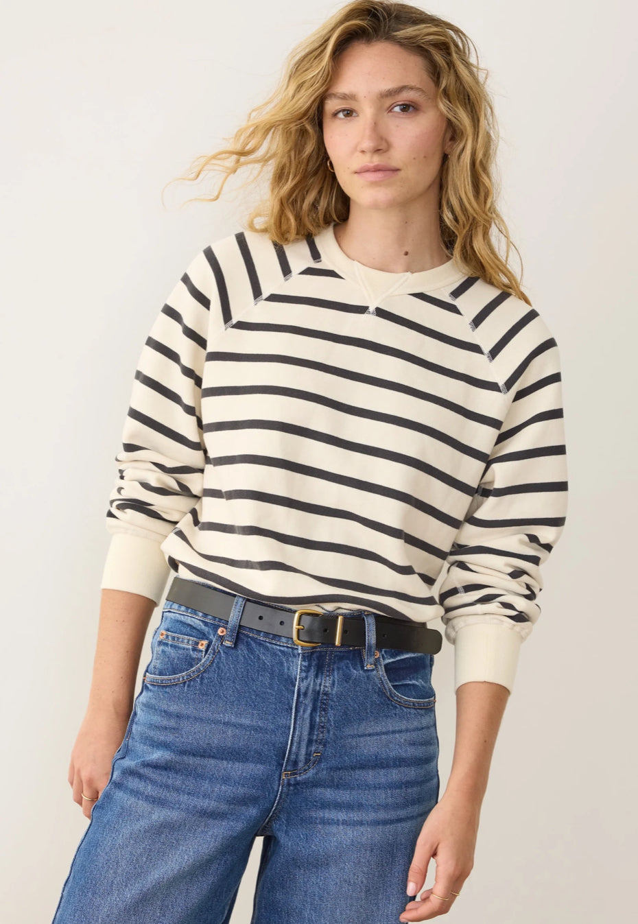 Marine Layer Cloud 9 Fleece Reversible Crewneck