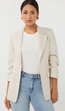 Load image into Gallery viewer, Esqualo Linen-Look Blazer
