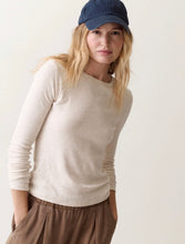 Load image into Gallery viewer, Marine Layer Mini Rib Long Sleeve Crew Tee
