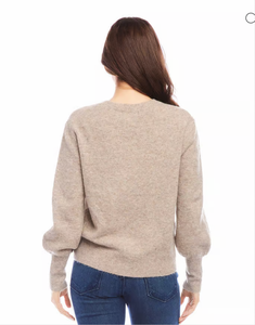 Karen Kane Blouson Sleeve Sweater