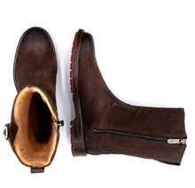 Load image into Gallery viewer, Martin Dingman Hunter Suede Roper Boots
