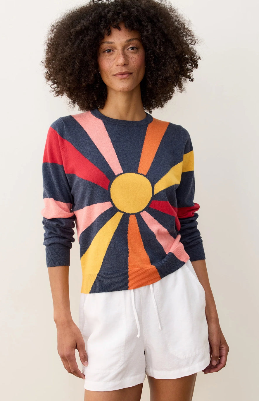 Marine Layer Sun Icon Sweater