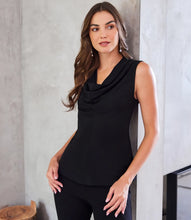 Load image into Gallery viewer, Karen Kane Drape Front Top
