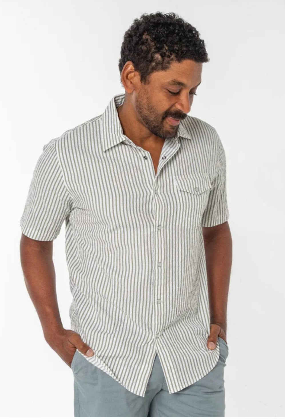 Criquet Short Sleeve Performance Pearl Snap