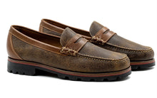 Load image into Gallery viewer, Martin Dingman Jackson Suede Penny
