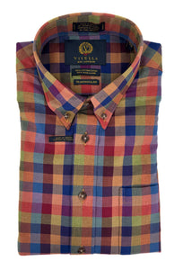 Viyella Spice Button-Down Sport Shirt