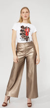 Load image into Gallery viewer, Frank Lyman Metallic High-Waist Trousers
