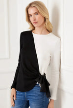 Load image into Gallery viewer, Karen Kane Satin Bow Top
