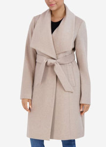 Cole Haan Wool Wrap Coat