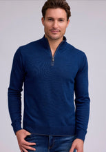 Load image into Gallery viewer, Raffi Palmer Zip Mock Neck Sweater
