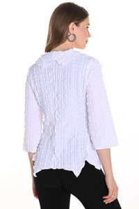 Frank Lyman Woven Throw Over Cardigan