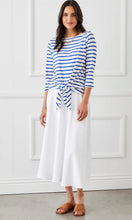 Load image into Gallery viewer, Karen Kane Boatneck Tie-Front Top
