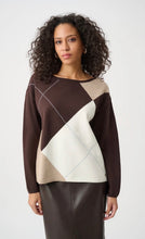 Load image into Gallery viewer, Joseph Ribkoff Brushed Viscose Knit Argyle Sweater
