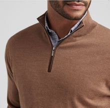 Load image into Gallery viewer, Peter Millar Autumn Crest Suede Trim 1/4 Zip
