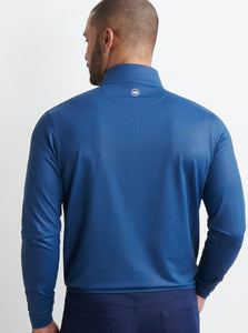 Peter Millar Perth Birdseye Performance 1/4 Zip