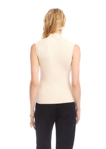 Karen Kane Turtleneck Sweater Tank