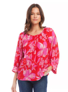 Karen Kane Blouson Sleeve Top