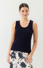 Load image into Gallery viewer, Karen Kane Ribbed Scoop Neck Tank
