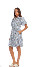 Load image into Gallery viewer, Karen Kane Puff Sleeve Tiered Shirtdress

