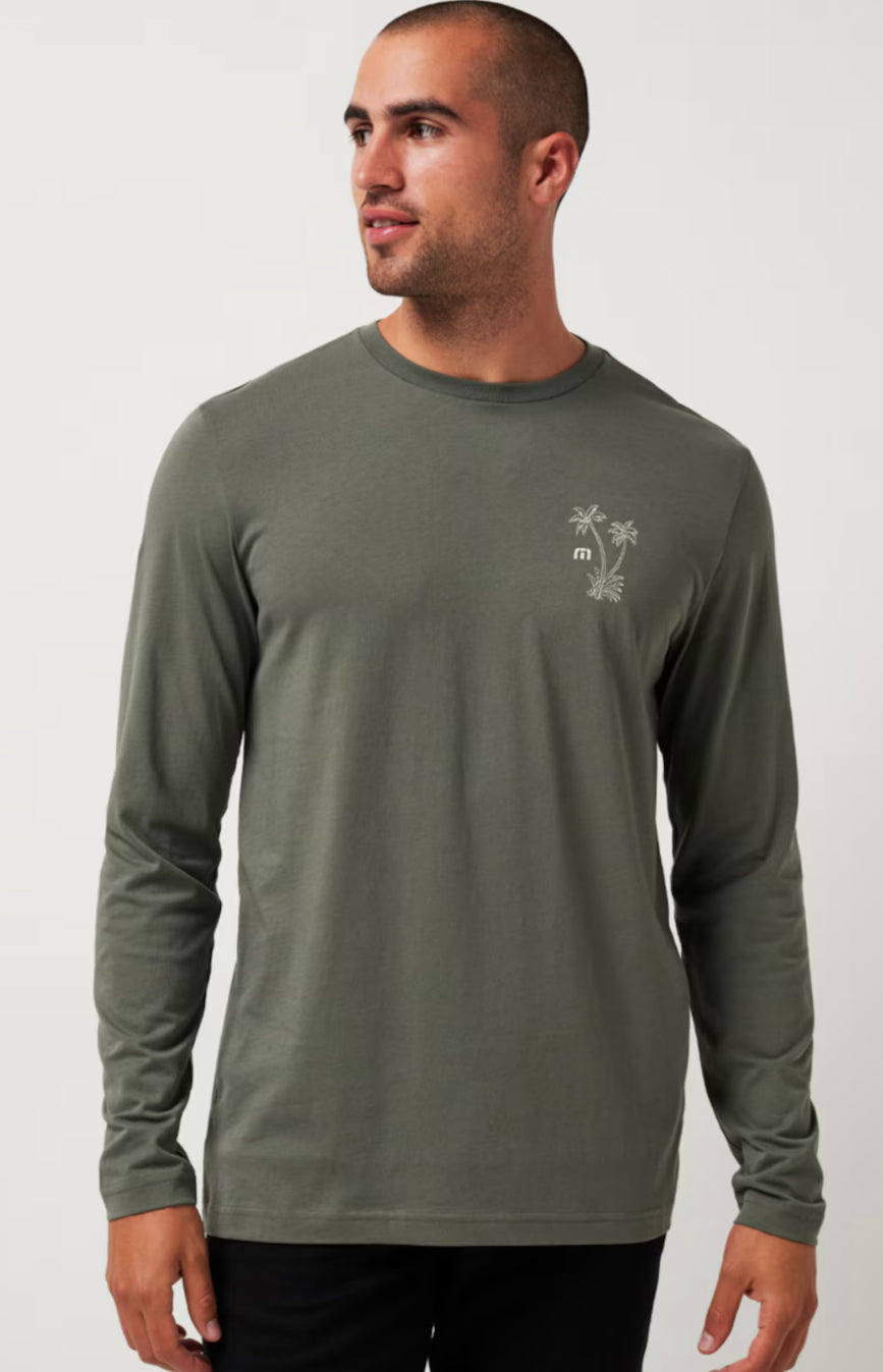 Travis Mathew Island Gem Long Sleeve Tee