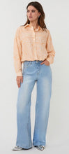 Load image into Gallery viewer, Esqualo Elastic Bottom Waves Blouse
