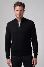 Load image into Gallery viewer, Raffi Palmer Zip Mock Neck Sweater
