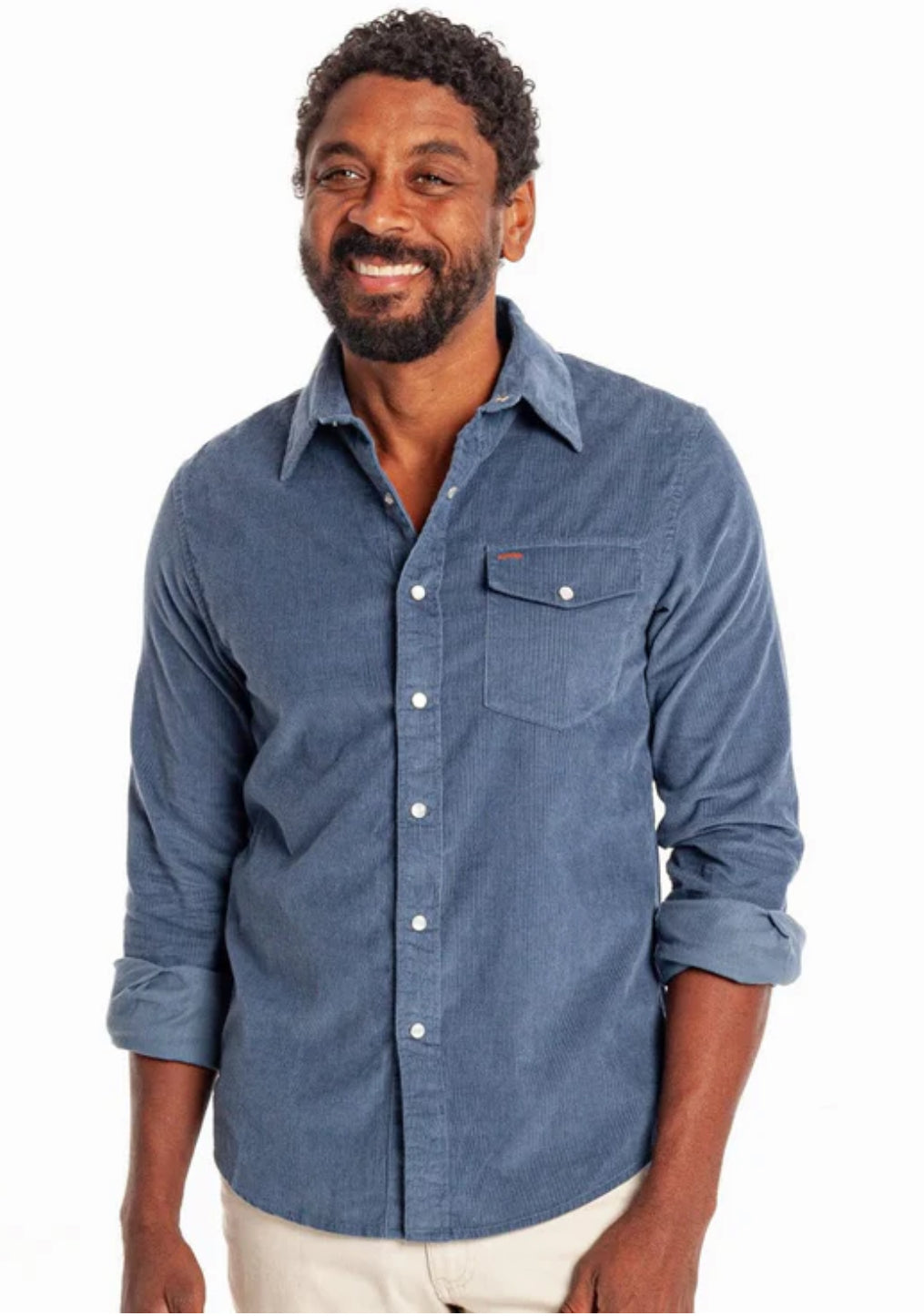 Criquet Corduroy Pearl Snap Shirt