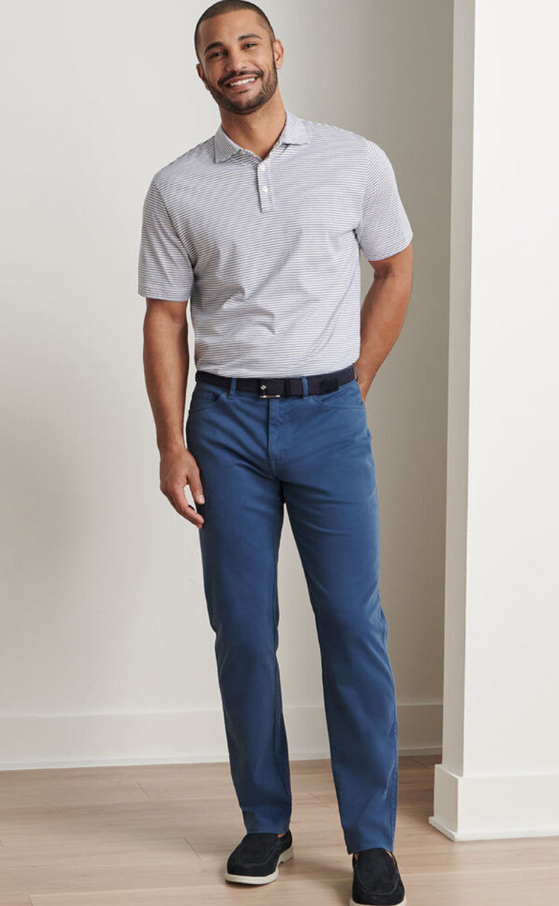 Peter Millar Signature Sateen 5-Pocket Pant