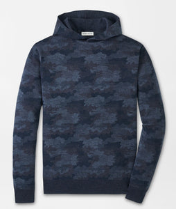 Peter Millar Reversible Camo Popover Hoodie