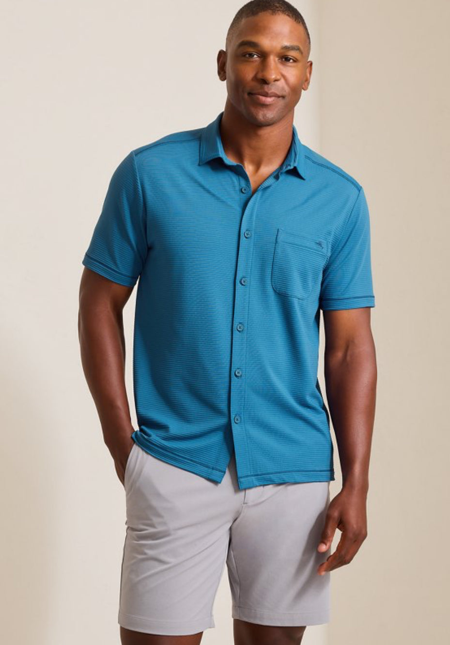  Bahama UVカット ポロシャツ S Tommy Bahama Costa Wave Camp Shirt – Graham's Style Store Dubuque