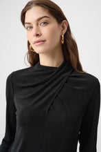 Load image into Gallery viewer, Joseph Ribkoff Twisted Mock Neck Top
