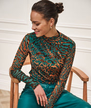 Load image into Gallery viewer, Esqualo Mesh Burnout Top
