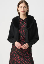 Load image into Gallery viewer, Joseph Ribkoff Removable Faux Fur Cover Up

