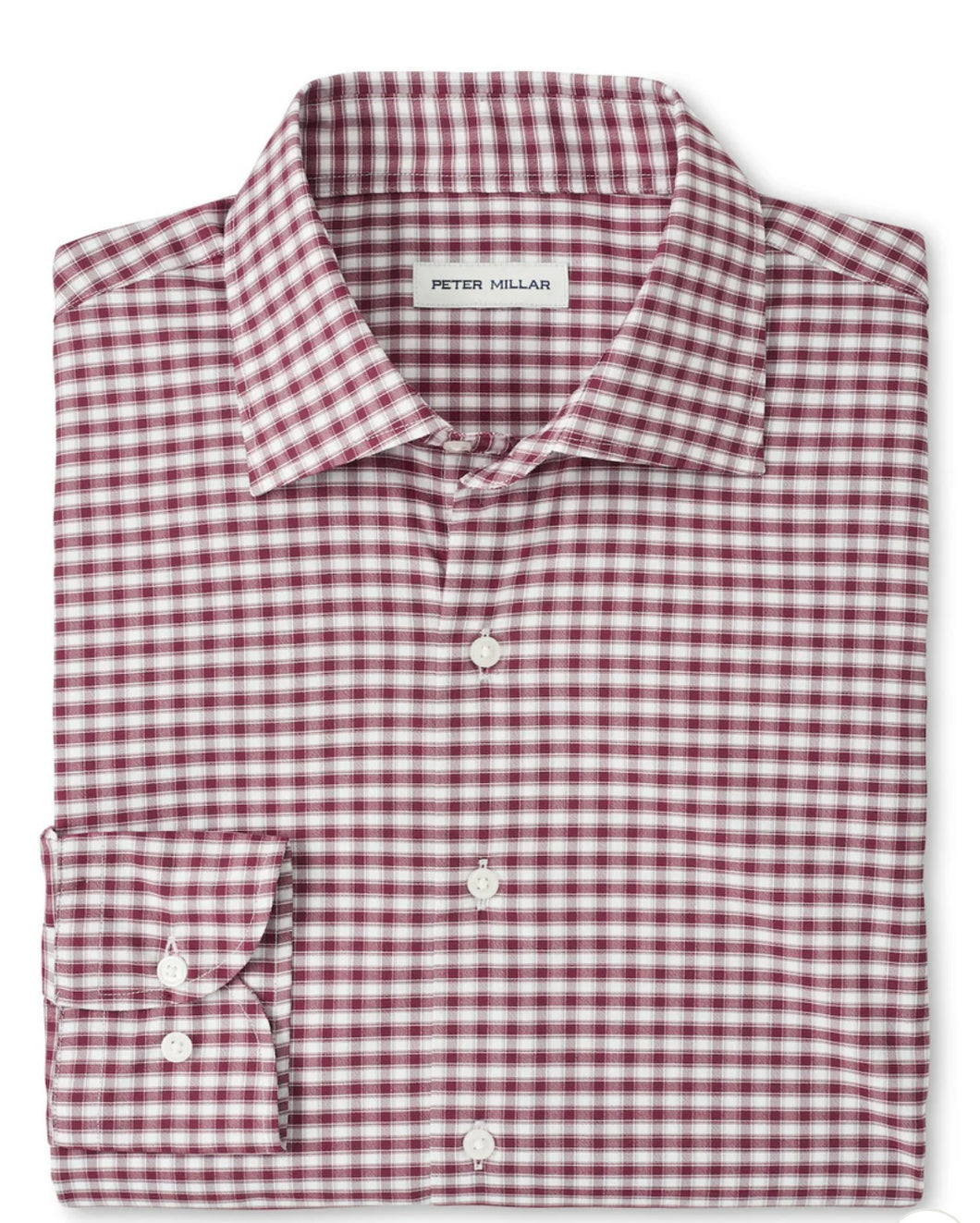Peter Millar Fairbanks Perf Twill Sport Shirt