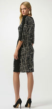 Load image into Gallery viewer, Joseph Ribkoff Knit Abstract Print Sheath Dress
