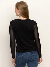 Load image into Gallery viewer, Sanctuary Long Sleeve Perfect Mesh Tee
