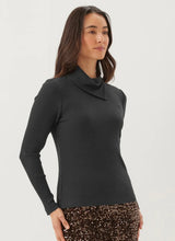 Load image into Gallery viewer, Karen Kane Split Neck Top
