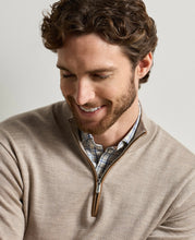 Load image into Gallery viewer, Peter Millar Autumn Crest Suede Trim 1/4 Zip
