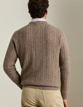 Load image into Gallery viewer, Peter Millar Crescent Cable Crewneck Sweater
