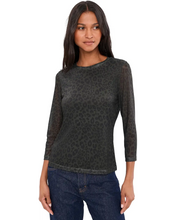 Load image into Gallery viewer, Sanctuary Mesh 3/4 Sleeve Top
