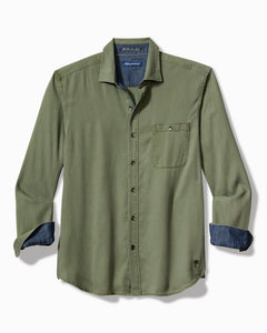 Tommy Bahama Ocean Wash Long Sleeve Twill Shirt