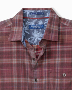 Tommy Bahama Coastline Cord Stretch Harbor Check Shirt