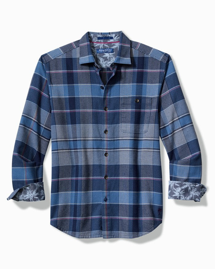 Tommy Bahama Canyon Beach Pebble Cay Plaid Shirt